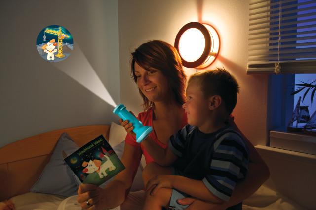 Flashlight Image Projectors - Waldi the guard dog