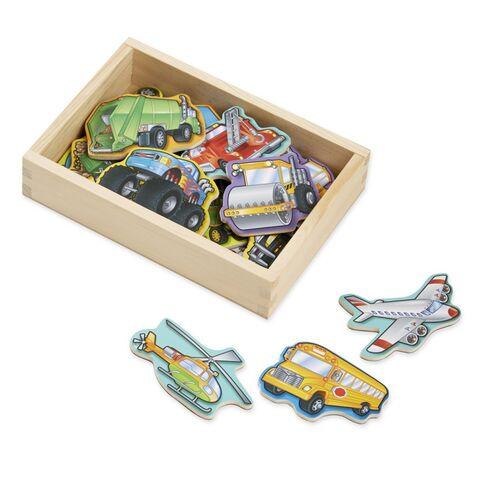 Wooden Vehicle Magnets