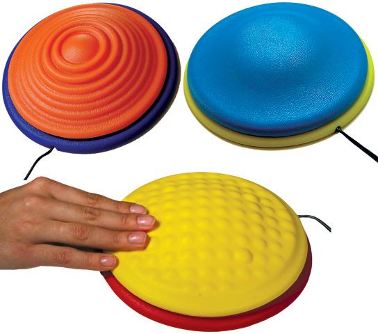 Textured Saucer Switches Set of 3