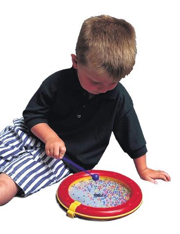 Bead Tray Bead Drum - Noisy Sensory Toy