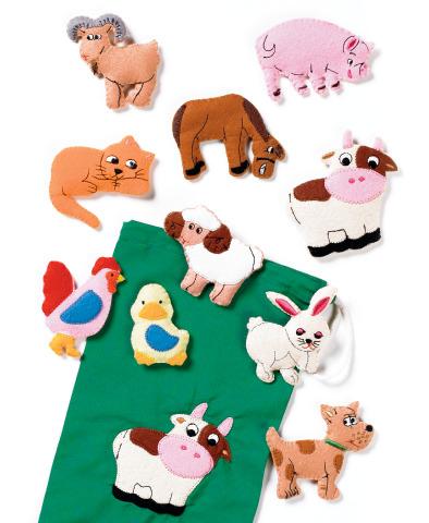 Fuzzy Farm Animals