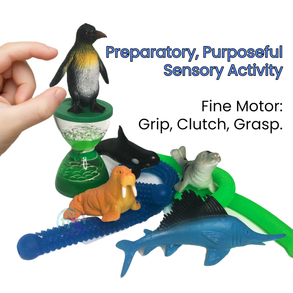 Fine Motor Sea Play Animals Fine Motor Sea Play Animals