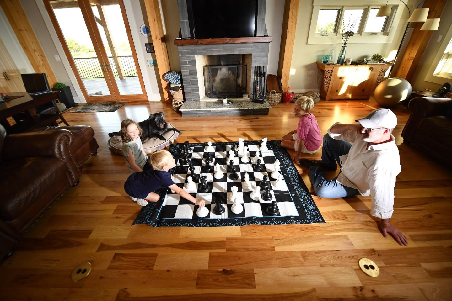 Jumbo Chess and Checkers Set
