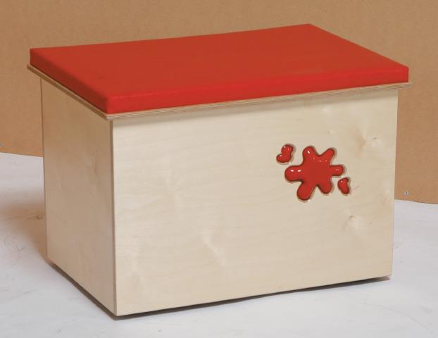 Splodge Box - Large Wooden Toy Box
