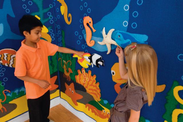 Under the Sea, Tactile Wall Panel, Narrow