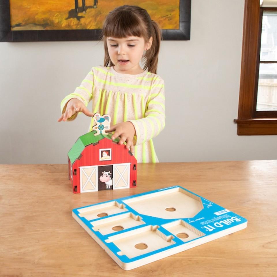 Build It Blueprint Puzzle Barn Build It Blueprint Puzzle Barn