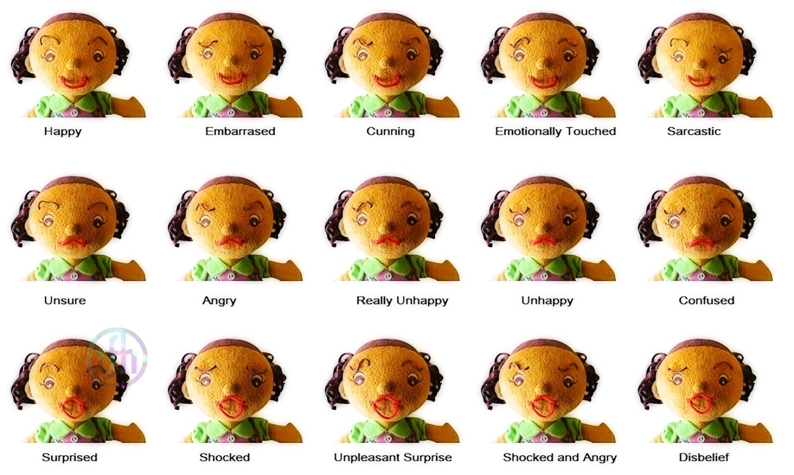 Facial Emotions Doll