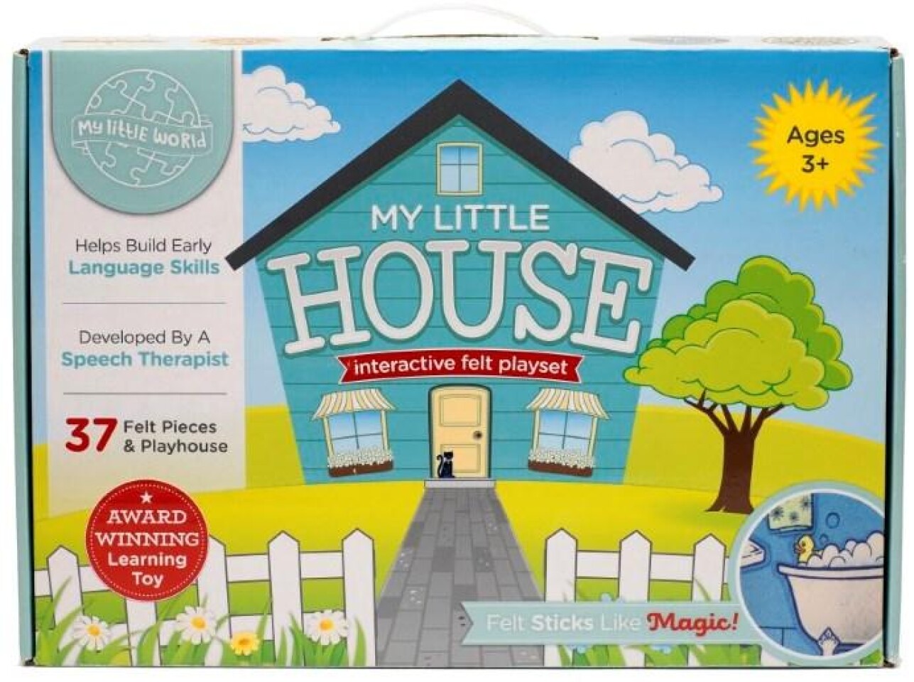 My Little House - Interactive Felt Playset