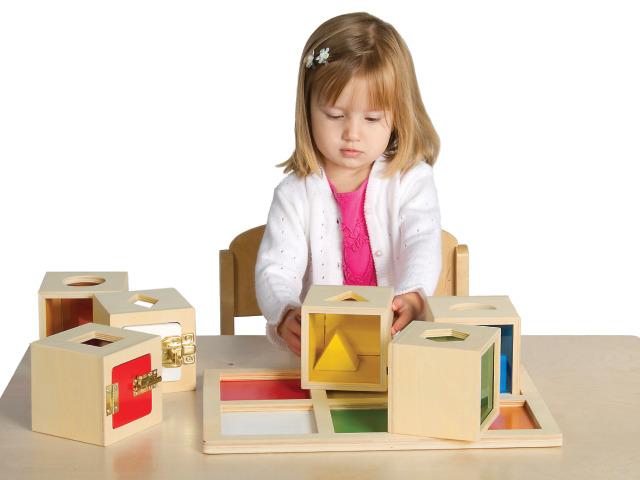 Peekaboo Lock Boxes - Development Sensory Toy