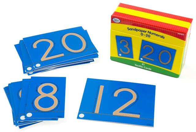 Sandpaper Numerals 0-20