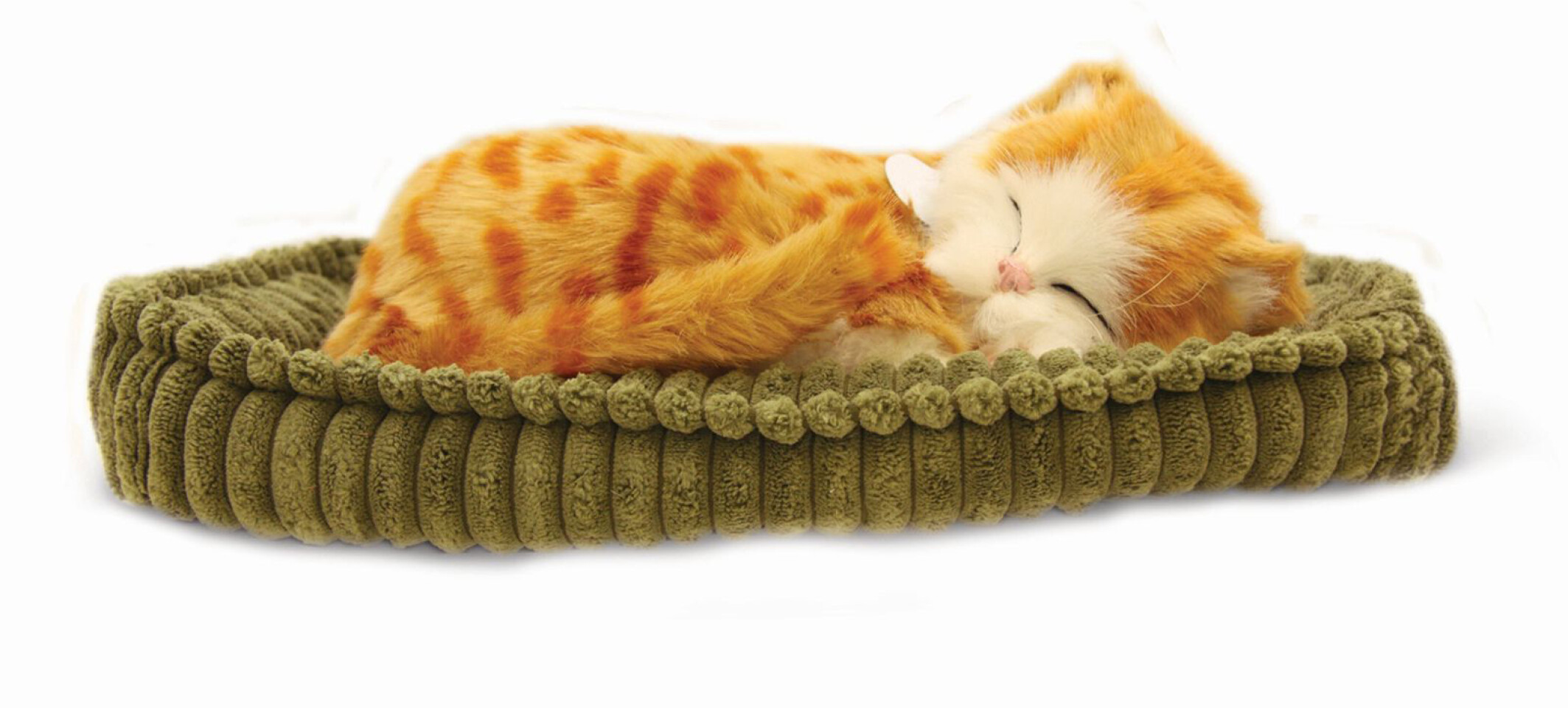 Sovande katt - röd