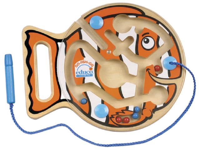 Magnetic Marble Maze Fish