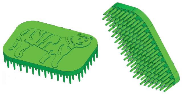 Tactile Tiger Sensory Brush