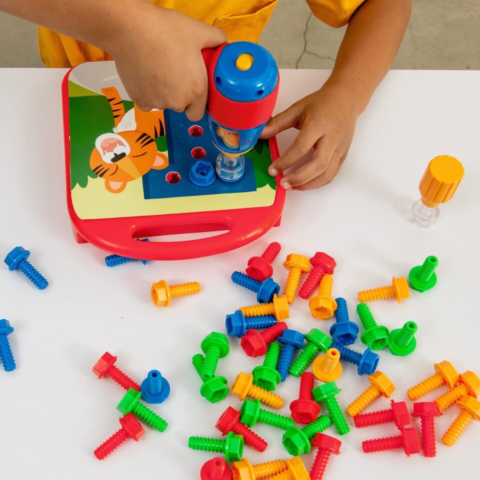 Design & Drill ABCs & 123s - Fun Learning Toy