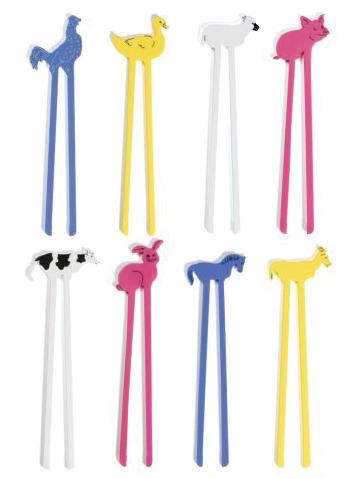 Farm Sticks Set of 8