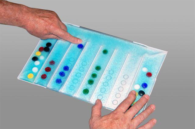 Number-Color Gel Pad - Laminated Activity Sheets (12)