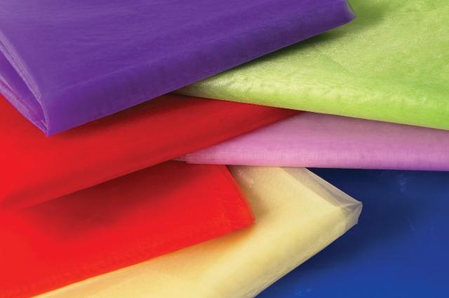 Rainbow Organza