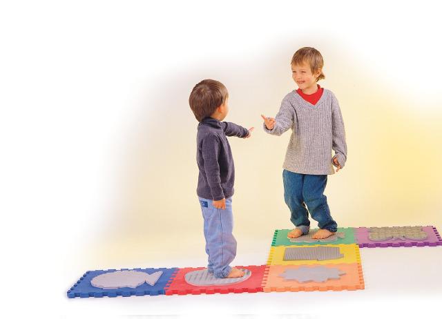 Sensory Tactile Mat Sensory Tactile Mat With 6 Textured Pieces