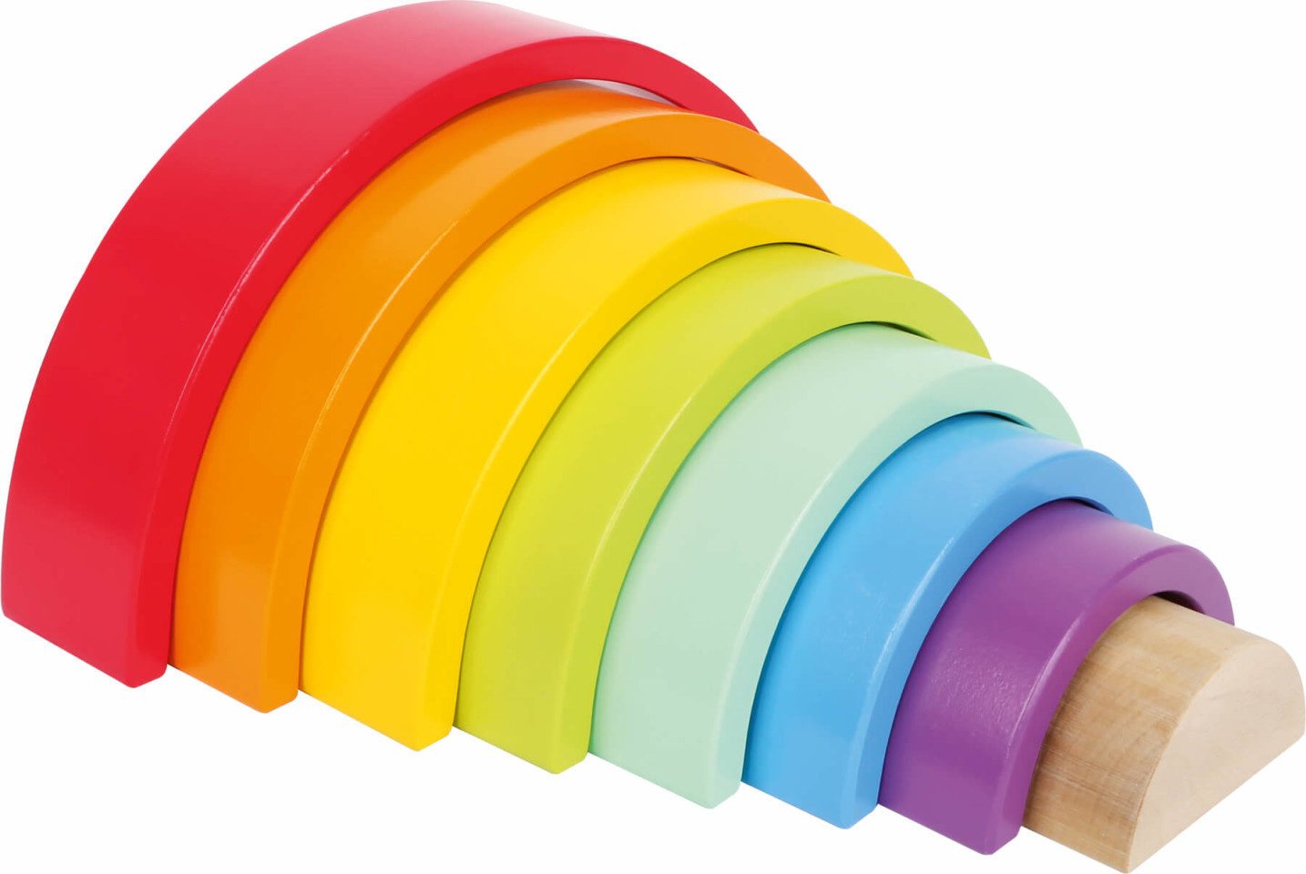 Rainbow Stack and Play - Sorting and Stacking Toy