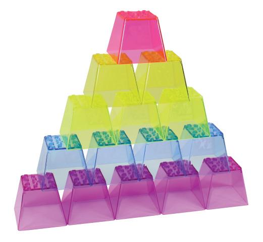 Crystal Color Stacking Blocks