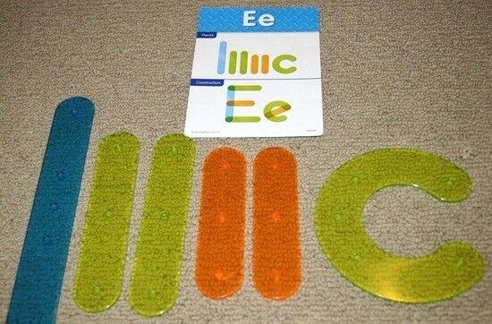 Light Table, Letter Construction Set
