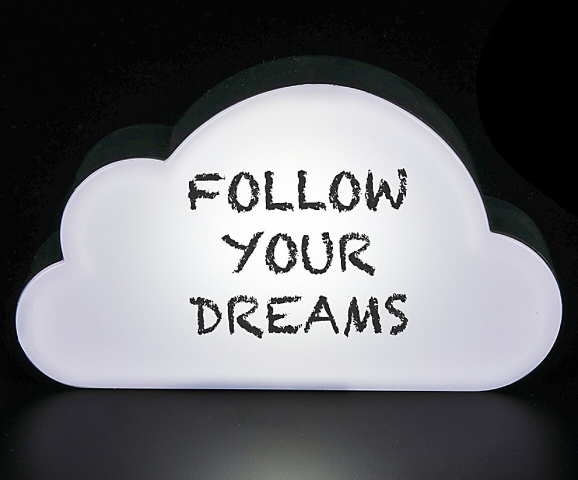 Light-Up Cloud Message Board Light-Up Cloud Message Board