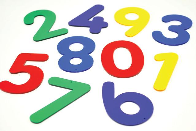 Rainbow Numbers Large Rainbow Numbers for easier learning