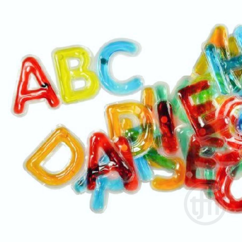Light Learning Gel and Squish Uppercase Letter Set