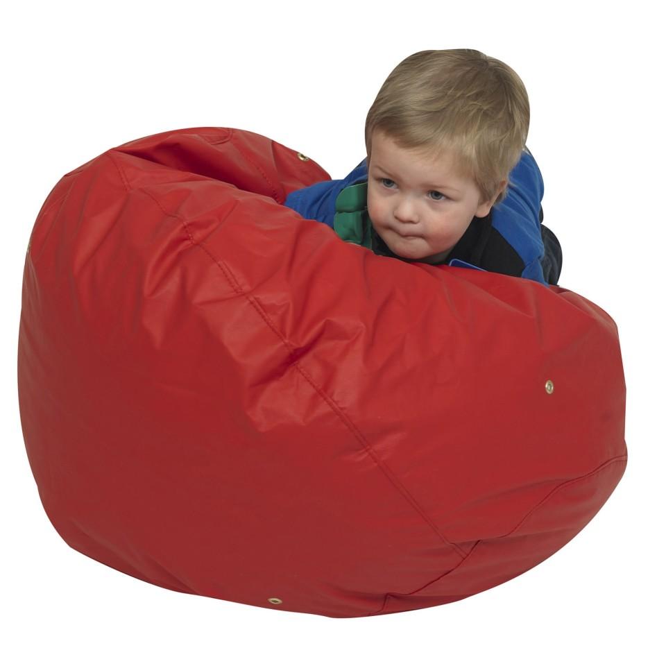26" Foam Filled Bean Bag - Red 26" Foam Filled Bean Bag - Red