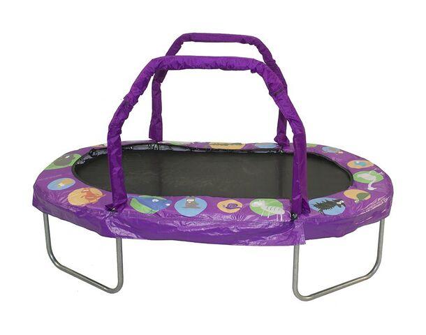 Mini Oval Trampoline-Purple