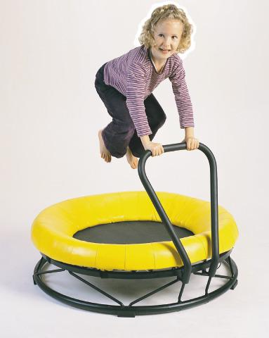 Vadderad trampolin