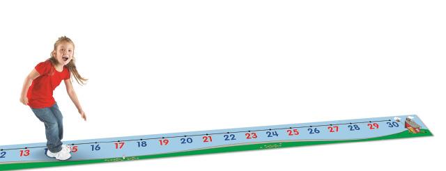 Number Line Floor Mat-LIMITED SUPPLY