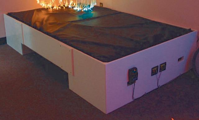 Single Waterbed with Frame