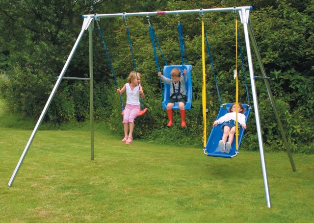 EN1176 Certified Treble Frame Treble Swing Frame - EN1176 Certified