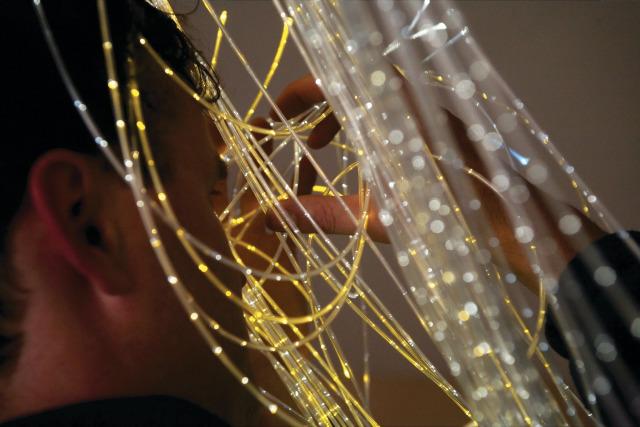 Fibre Optic Tails, Regular or Interactive, Clear