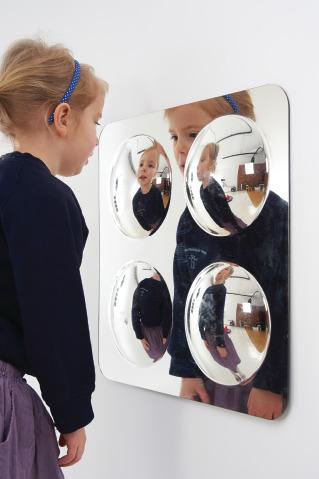 Set 4 Acrylic Mirror - Mirror Sensory Toy