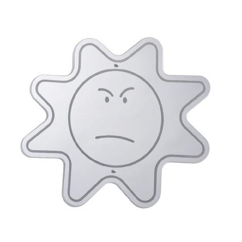 Angry Face Mirror