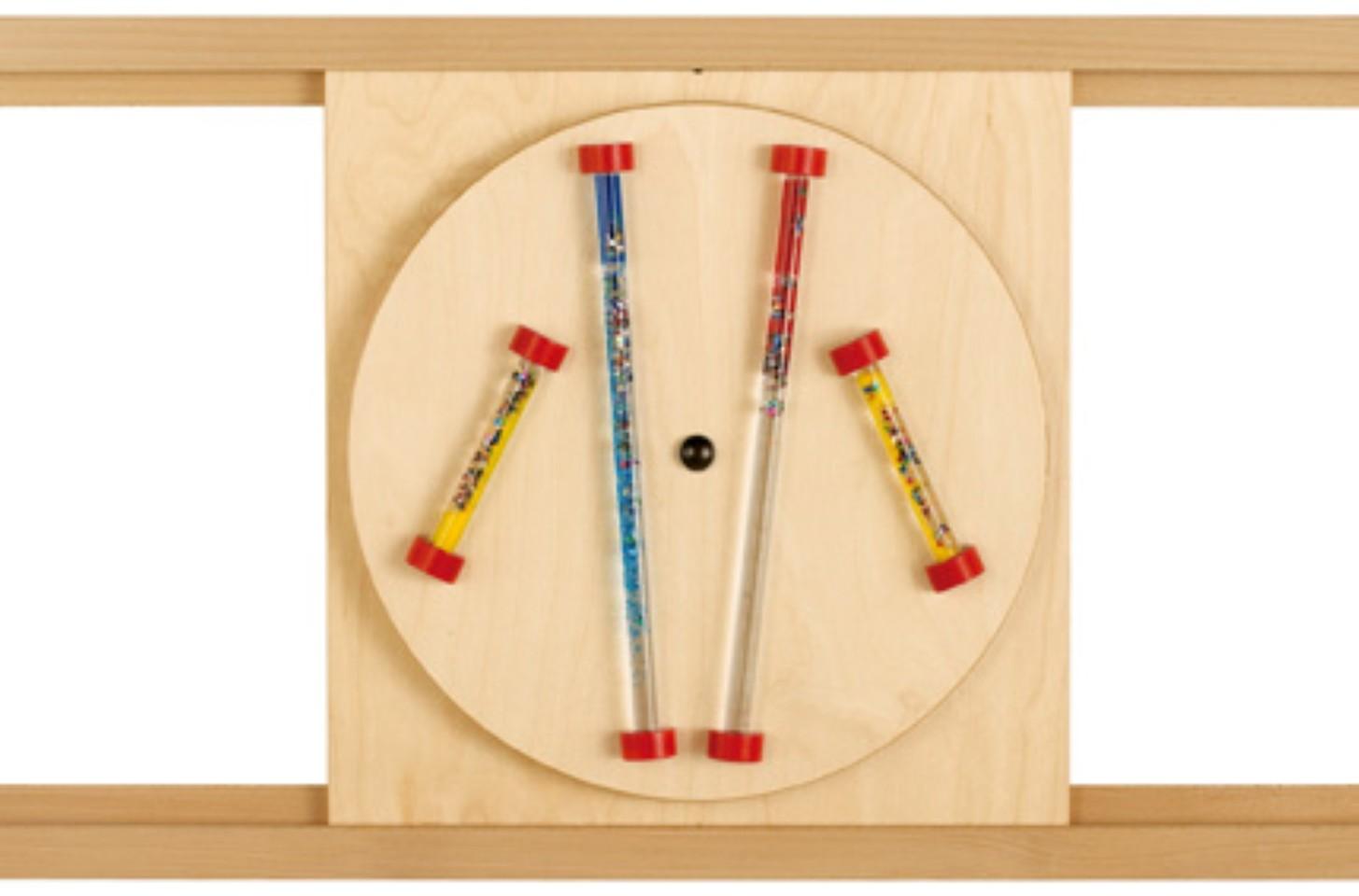 Glitter Rods Sensory Wall Activity Panel