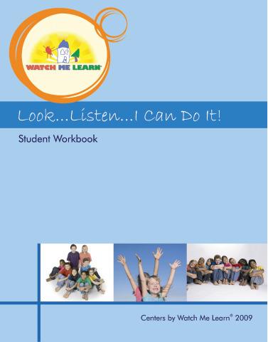 Look Listen I Can Do It Workbook