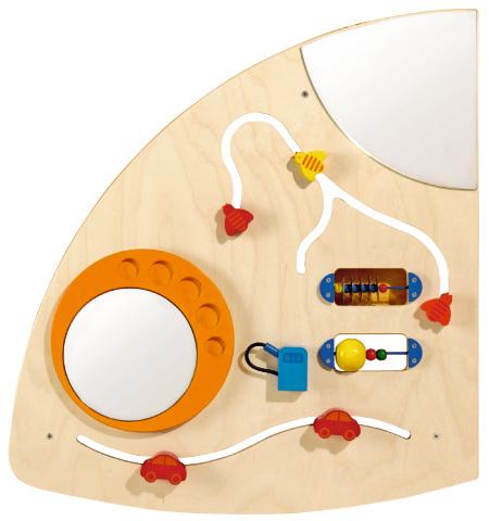 Learning & Sensory Wall - Left Quarter Circle