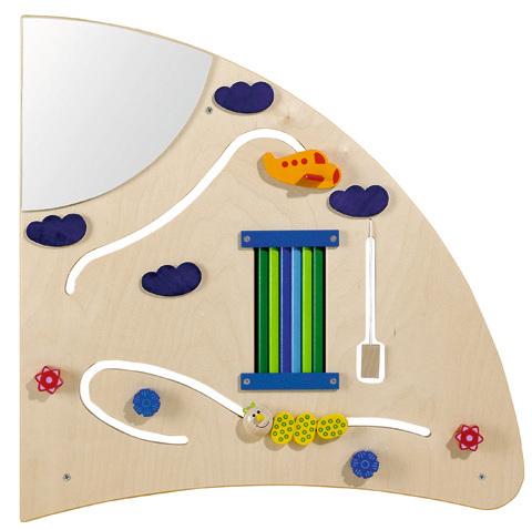 Learning & Sensory Wall - Right Quarter Circle