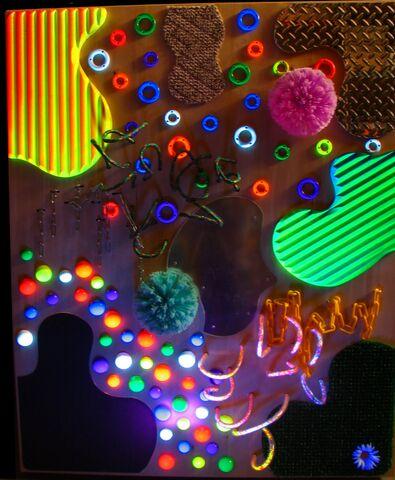 UV Textured Wall