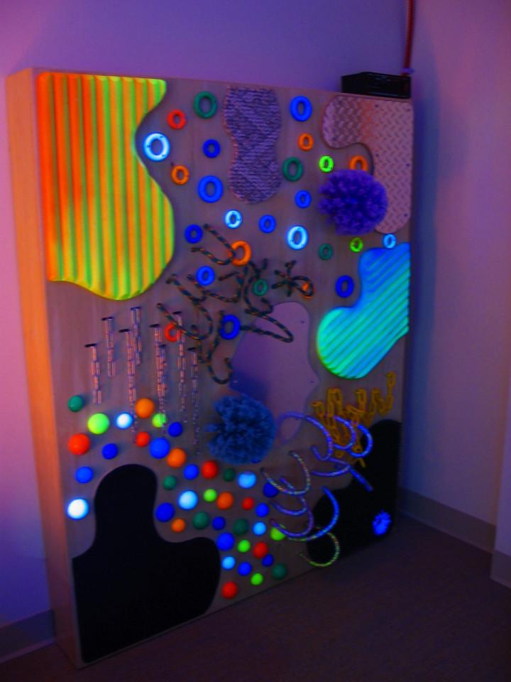 UV Textured Wall