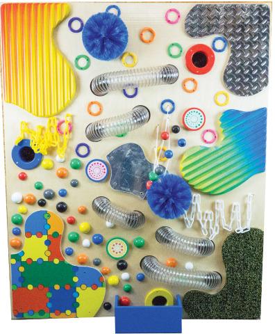 Tactile Loopie Wall