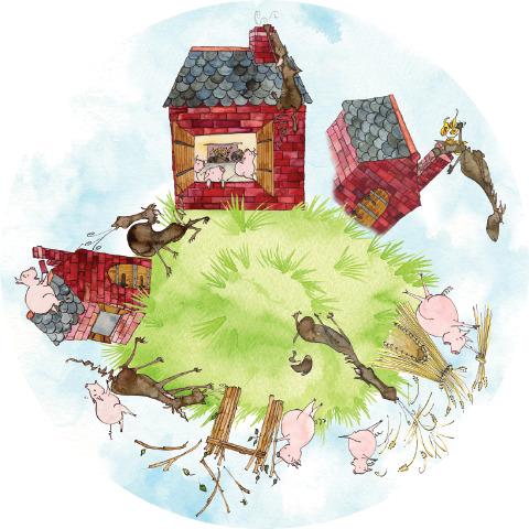 SNAP Projector Wheels- Style: Three Little Pigs