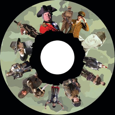 Soldiers 6 Inch Projector Wheel - Soldiers Scene