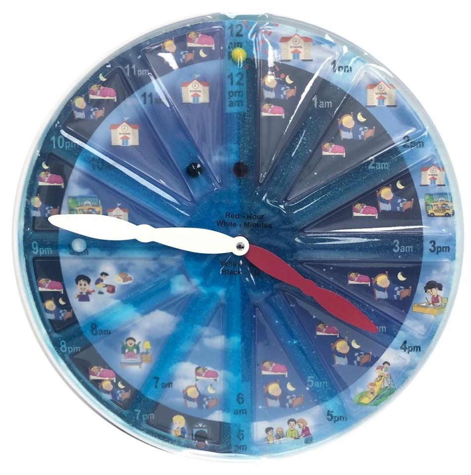 Sensory Gel Clock - Sensory Learning Sensory Gel Clock - Sensory Learning