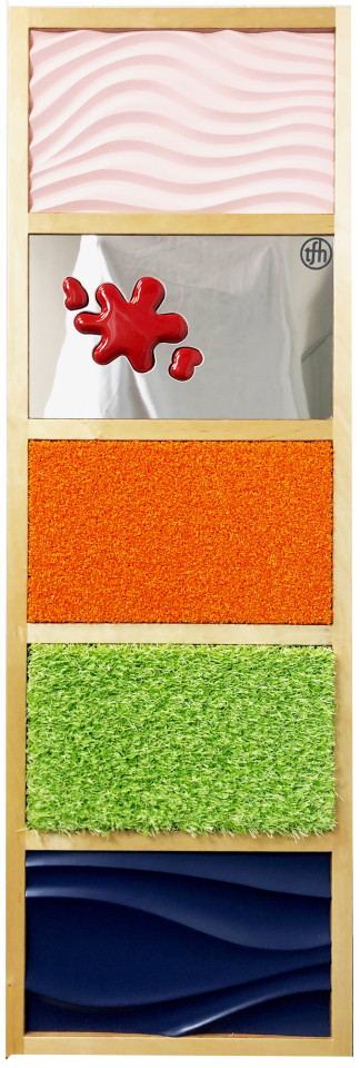 Taktil panel, grön