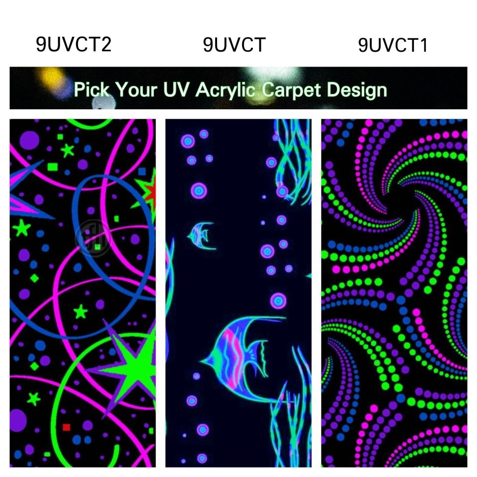 UV Carpet 6' x 6' UV Carpet 6' x 6'