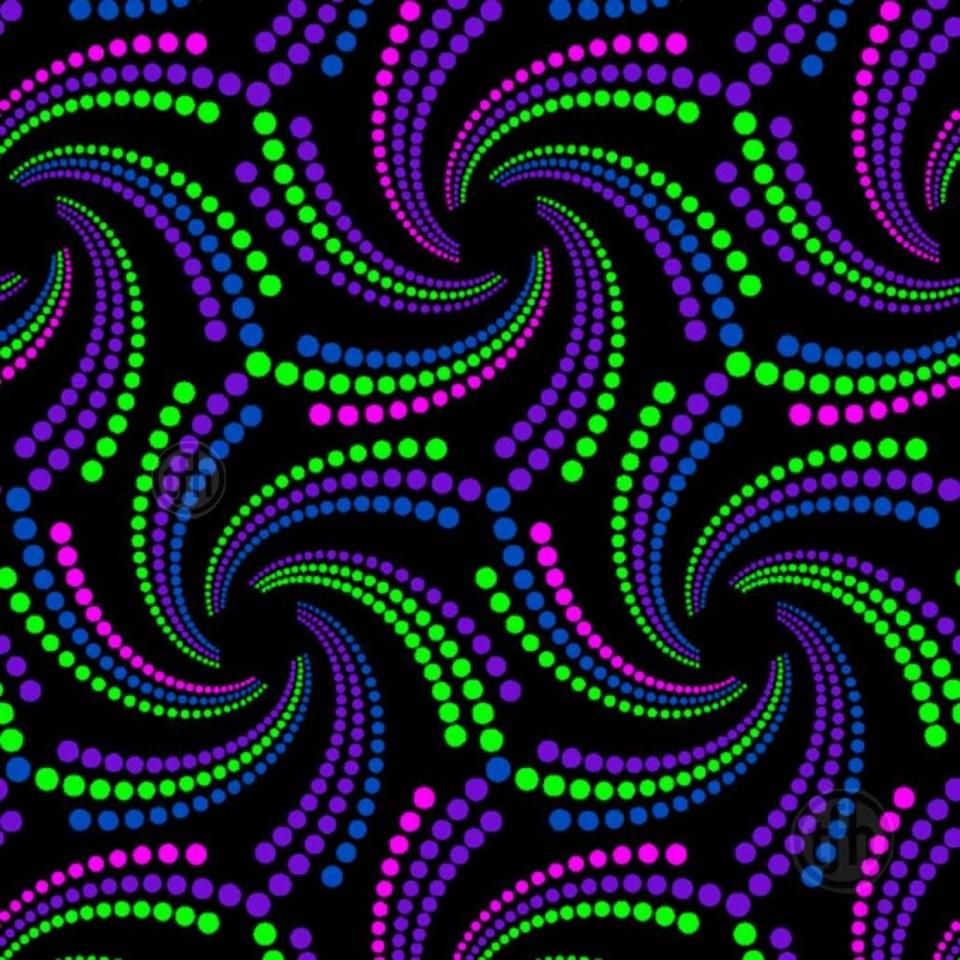 Poppin Pinwheels UV Carpet
